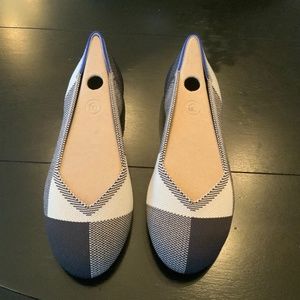 ROTHY’S THE FLAT - CAPTOE BLACK - 8.5M